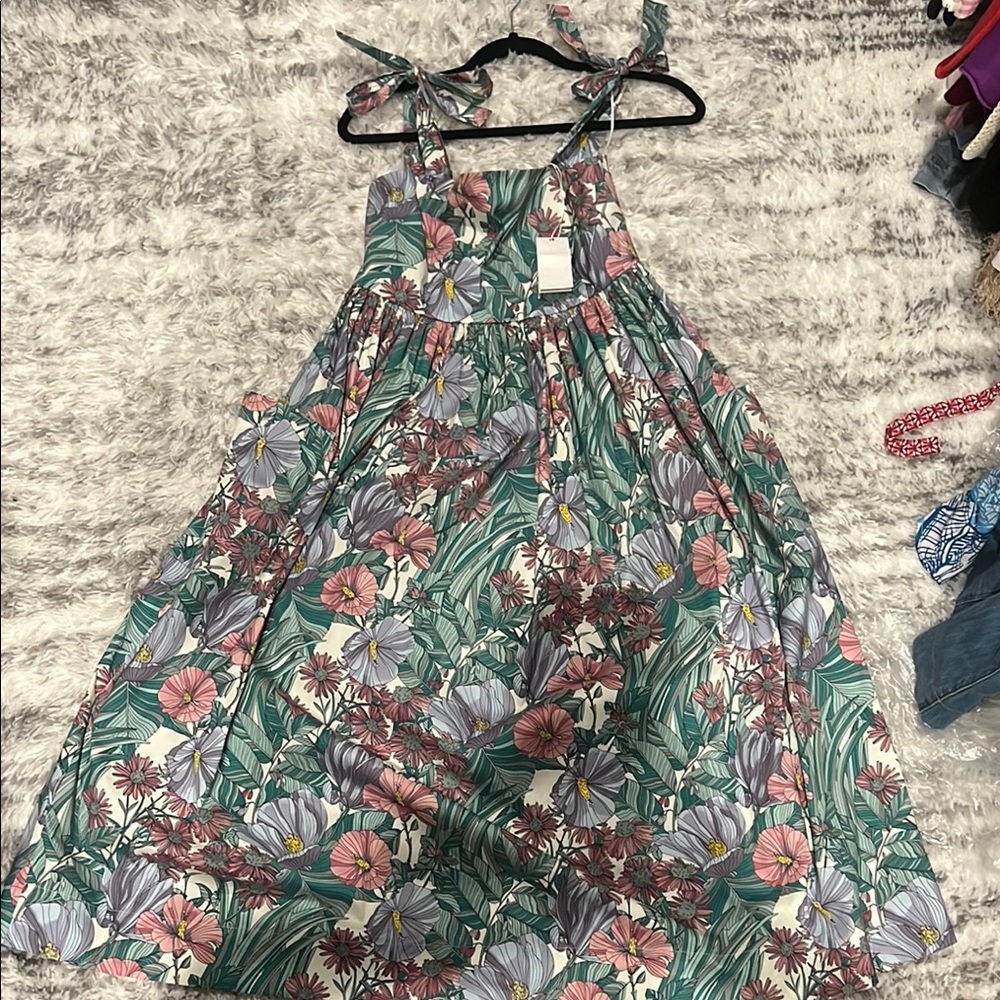 Tory Burch Multicolor Floral Dress